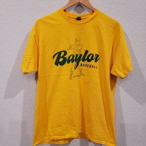 Whataburger Baylor Baseball Yellow Shirt